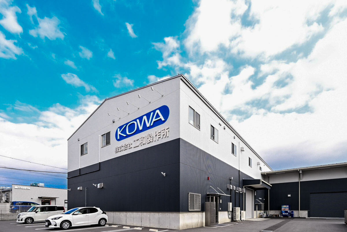 工場建屋の外観(基礎・外構工事を含む施工実績)